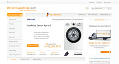 Desktop Screenshot of beyazesyamerkezi.com