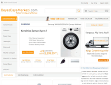Tablet Screenshot of beyazesyamerkezi.com